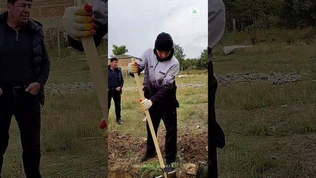 Начало строительства Женского Медресе с.Кокрек