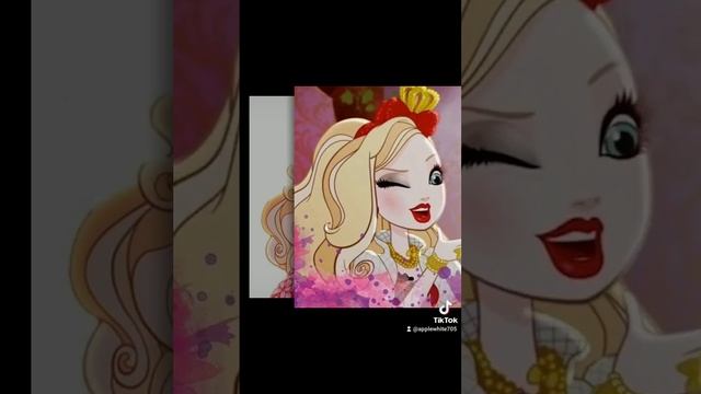 Apple White photos and Raven Queen photo Lizzie Hearts Darling Charming Ever After High song Lyrics смотреть онлайн