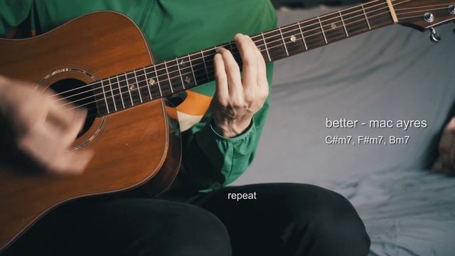 How To Play Better - Mac Ayres - Guitar Tabs смотреть онлайн