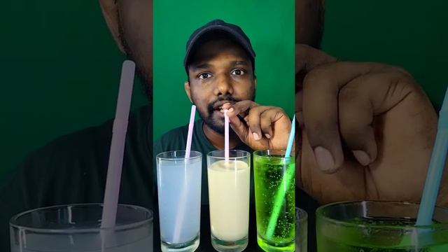 green apple lemon papaya chocolate juice mukbang ASMR смотреть онлайн