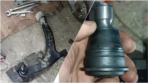 Замена Сайлентблока и Шаровой опоры Ниссан Теана