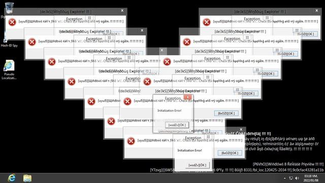 Windows 8 8331 Crazy Error смотреть онлайн