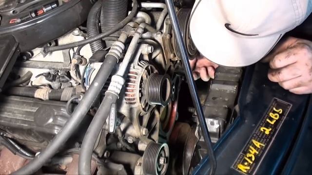 318 5.2L Dodge water pump replacement смотреть онлайн