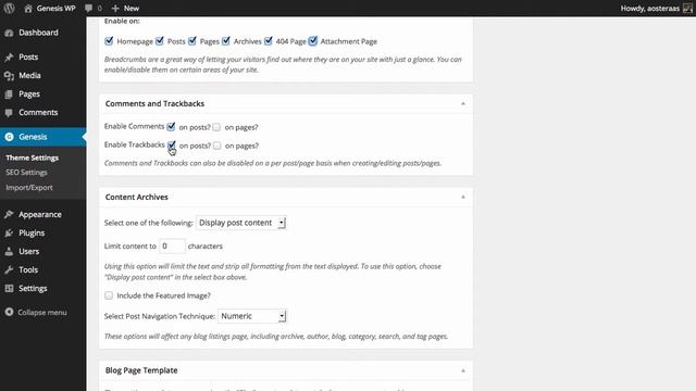 Configuring Genesis Theme Settings смотреть онлайн