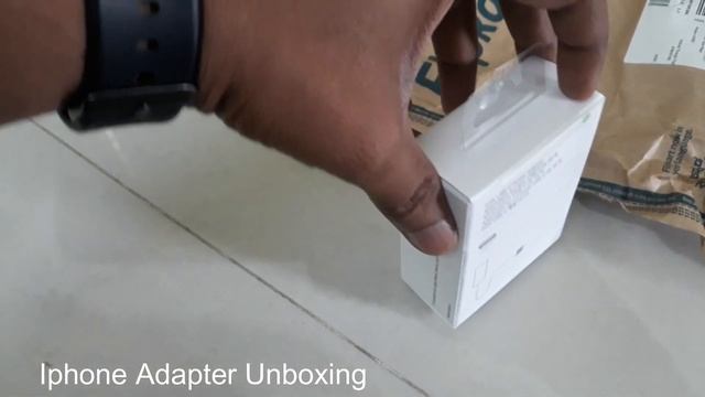 iphone adapter original check | Iphone Adapter Unboxing in telugu #iphone #apple charger. смотреть онлайн