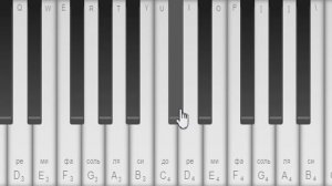 Гамма Ля мажор.Сольфеджио. Учимся играть и петь