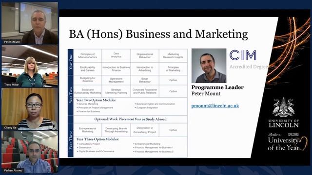Advertising and Marketing at Lincoln International Business School | University of Lincoln смотреть онлайн