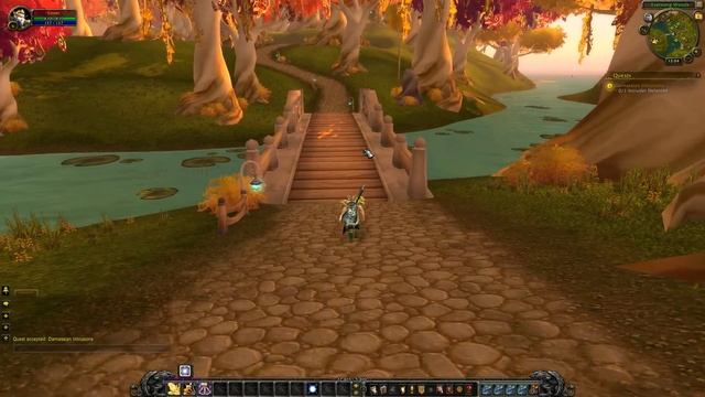Darnassian intrusions Quest Playthrough - Eversong Woods смотреть онлайн