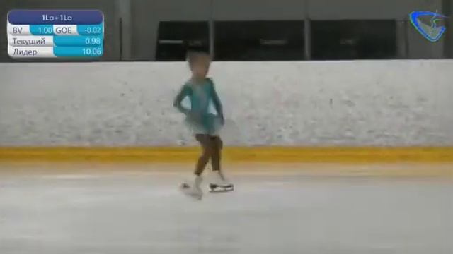 Сдача норматива "3 юношеский разряд" по фигурному катанию Агата Первушина Региональные соревнования смотреть онлайн