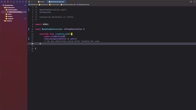 Run Awesome App (mini Strava clone) with Swift, iOS, Realm and UIKit: 02/15 App Creation And Launch смотреть онлайн