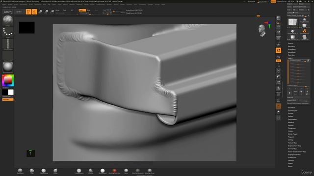23. Turning our final container into high poly Part5