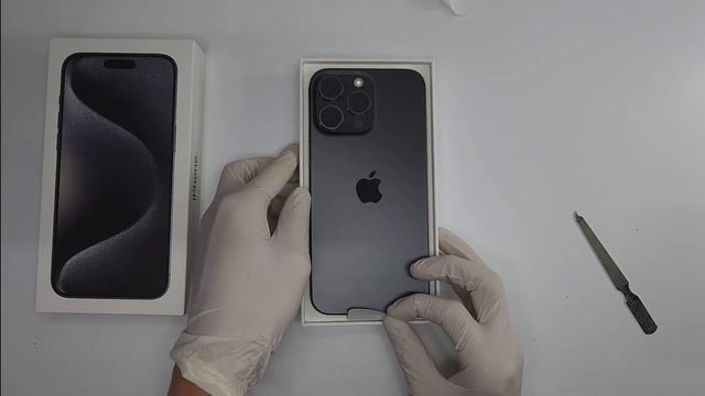 [ Un Boxing ] I phone 15 Pro Max Black Titanium 512GB смотреть онлайн