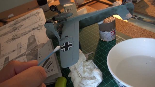 Tamiya FOCKE-WULF Fw190 A-8/A8 R2. 1/48 Build Video Part 2 (In Arabic)