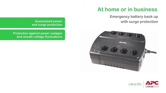APC By Schneider Electric Back UPS ES