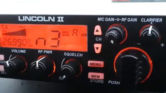 President Lincoln II, AnyTone 6666 Odsłuch2