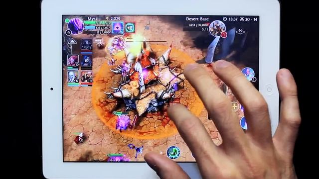 HEROES OF ORDER & CHAOS for iPad/iPhone/iPod Touch - GAMEPLAY смотреть онлайн