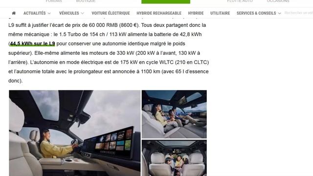 Li Auto présente deux gros SUV électrique à prolongateur d'autonomie : les L8 et L9 смотреть онлайн