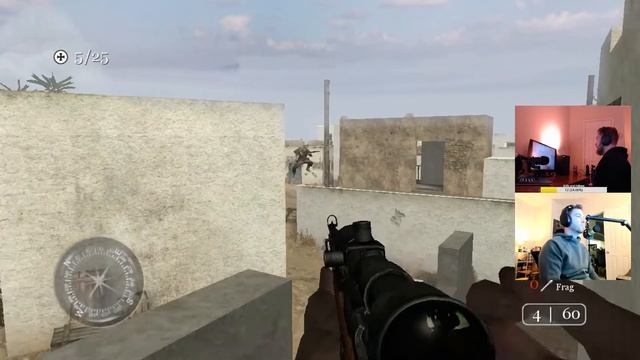 1v1 MY TWIN! Xbox 360 Gameplay- Call of duty 2 смотреть онлайн