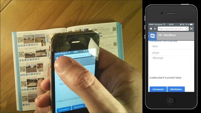 Utilisation des Qr-codes pour la visite virtuelle IOS Apple смотреть онлайн