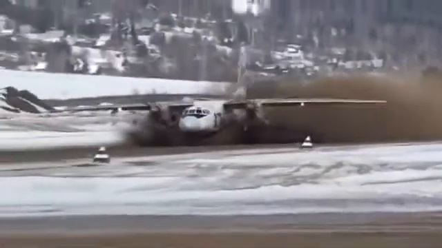 экстремальный взлет в Бодайбо