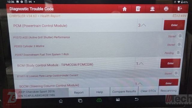 2016 Jeep Cherokee Misfire 2.4 Multiair смотреть онлайн