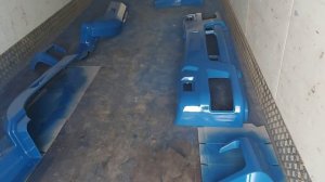 Мы это сделали!!! Поменяли рамку лобового стекла и покрасили кабину