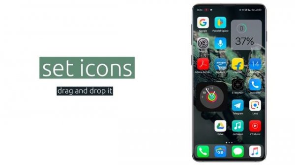 IOS 14 Nova launcher Setup:Make your Android look Like IPHONE 12 hindi