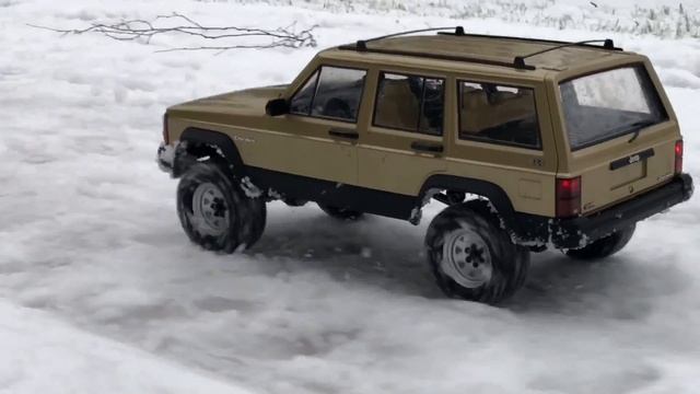 Jeep Cherokee wet snow смотреть онлайн