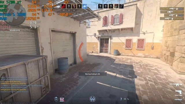 Ryzen 5 3600 + rx 5700XT | TEST IN CS2 in 2024 смотреть онлайн