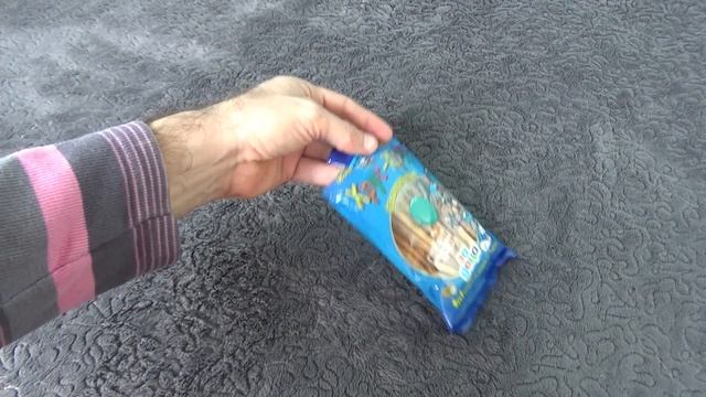 Mlin Hrus-Hrus Pretzel sticks Soleti for Children 60 g Unboxing and Test смотреть онлайн
