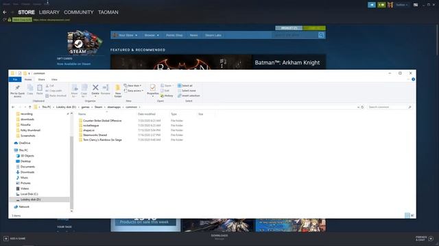 How To Find Your Steam / Steamapps Folder смотреть онлайн