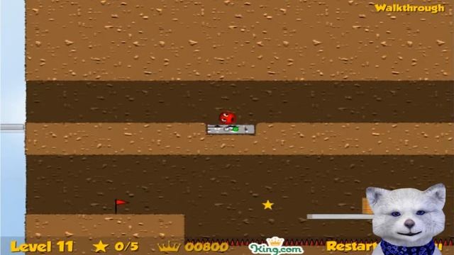 👛Игровой мультик Красный Шар Red Ball 2 Приключения и Поиски пропавшей короны Видео для детей смотреть онлайн