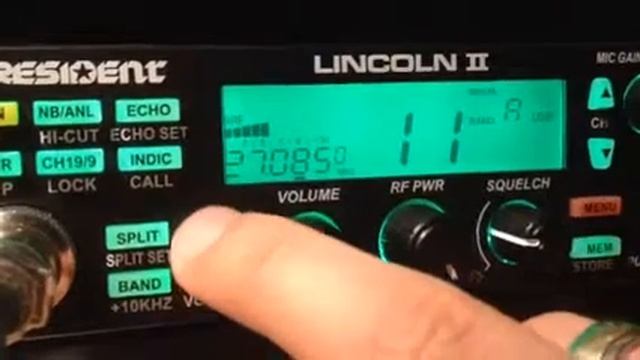 President Lincoln II V2 Local FM CB Recieve
