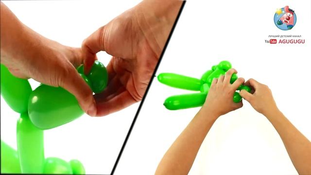 Как легко и быстро сделать крокодила из шариков ШДМ. Twisting. Фигурки из шариков. смотреть онлайн