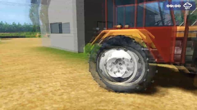 Farming simulator 2009. Feeding the bulls. Planting potatoes. Tedding hay. #1 смотреть онлайн