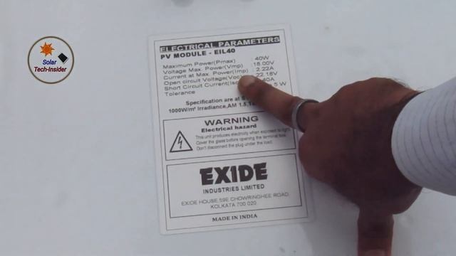 Exide Solar panel 40 watt Unboxing and review (Low cost Best Quality) смотреть онлайн
