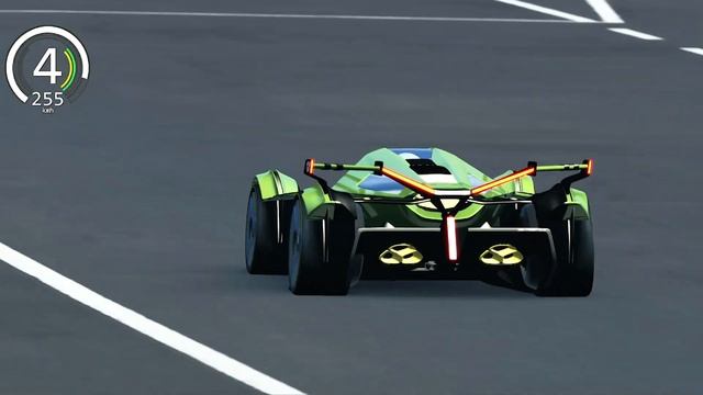 Formula Spaghetti V10 vs Lamborghini V12 Concept GT at Monza смотреть онлайн