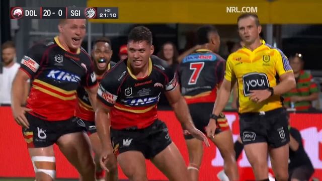 NRL 2024 | Dolphins v Dragons | Match Highlights смотреть онлайн