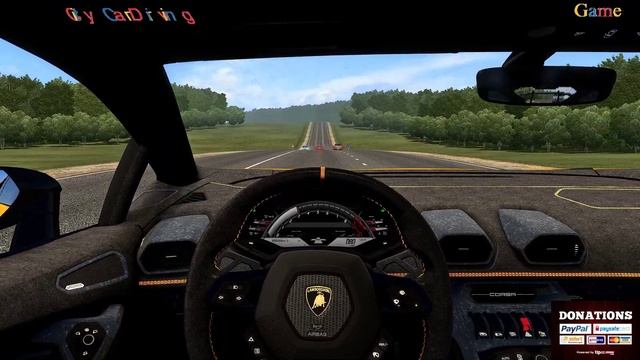 🚗City Car Driving 1.5.7 - 2017 Lamborghini Huracan Performante | Custom SOUND |DRIVE DAY |Download| смотреть онлайн
