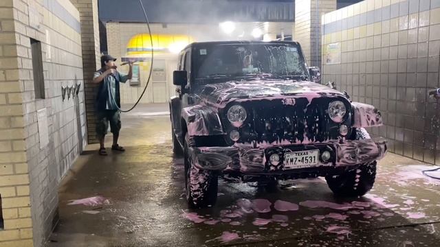 Jeep Wrangler 2018 || Self Service Car wash Harwin Drive | Houston, Texas смотреть онлайн