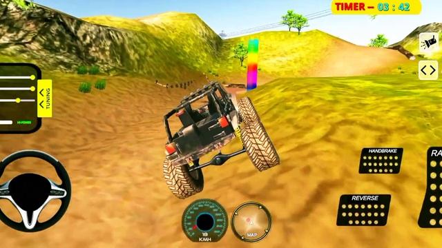 Offroad Mudding Driving Simulator || Vary Tough 4×4 Jeep Driver 2022 || Android Gameplay смотреть онлайн