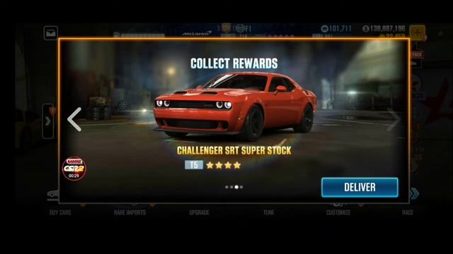 csr2 racing | Collect Milestone Rewards season 148 | Dodge Challenger SRT Super Stock смотреть онлайн