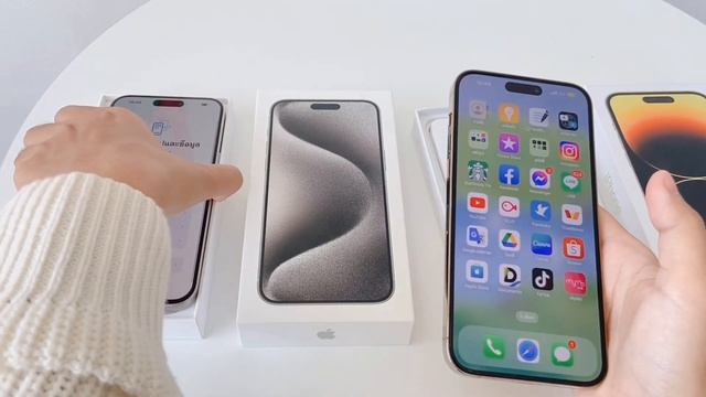 Unbox iPhone 15 Pro Max 512 gb ☁️ | White Titanium ✨ Case iPhone แกะกล่องโฟนรุ่นล่าสุด สวยมาก 🍎 смотреть онлайн