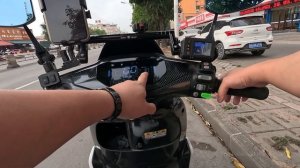 Электроскутер Ninebot M95C, максимальная скорость ⚡️ #электроскутер #ninebot #m95c