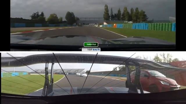 Viper ACR 9.0 lit vs Porsche 991 Cup Cars at Magny Cours смотреть онлайн