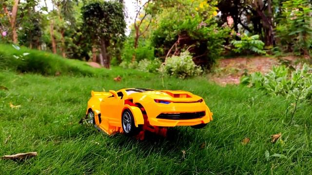 Remote Control Robot Car Unboxing !! Transformer car toy video смотреть онлайн