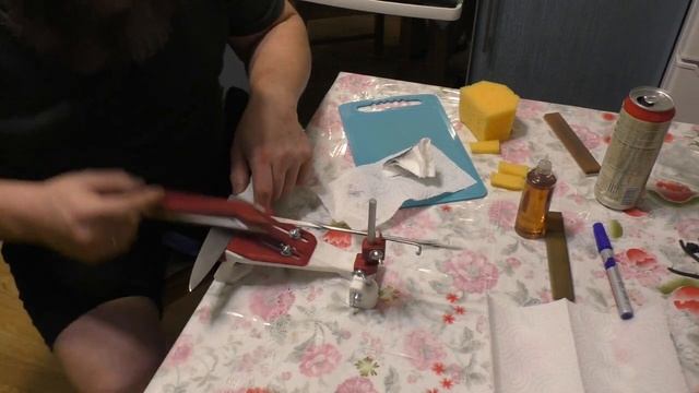 Заточка на винтажных камнях. Экстремально остро на раз два. Распродажа. смотреть онлайн