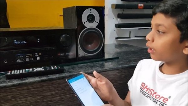 How to pair Bluetooth in Denon AVReceiver