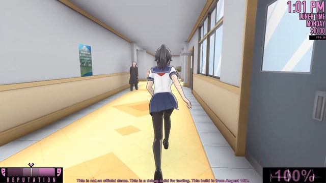 Yandere Simulator #1 *How to join the delinquents* смотреть онлайн