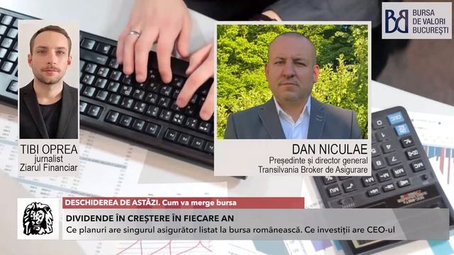 DESCHIDEREA DE ASTĂZI. Cum va merge bursa. Cu Dan Niculae, preşedinte Transilvania Broker Asigurare смотреть онлайн